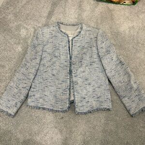 Armani Women's Blue Tweed Jacket